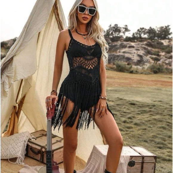 SHEIN Other - SHEIN  **Bundle** Boho Fringe Cami